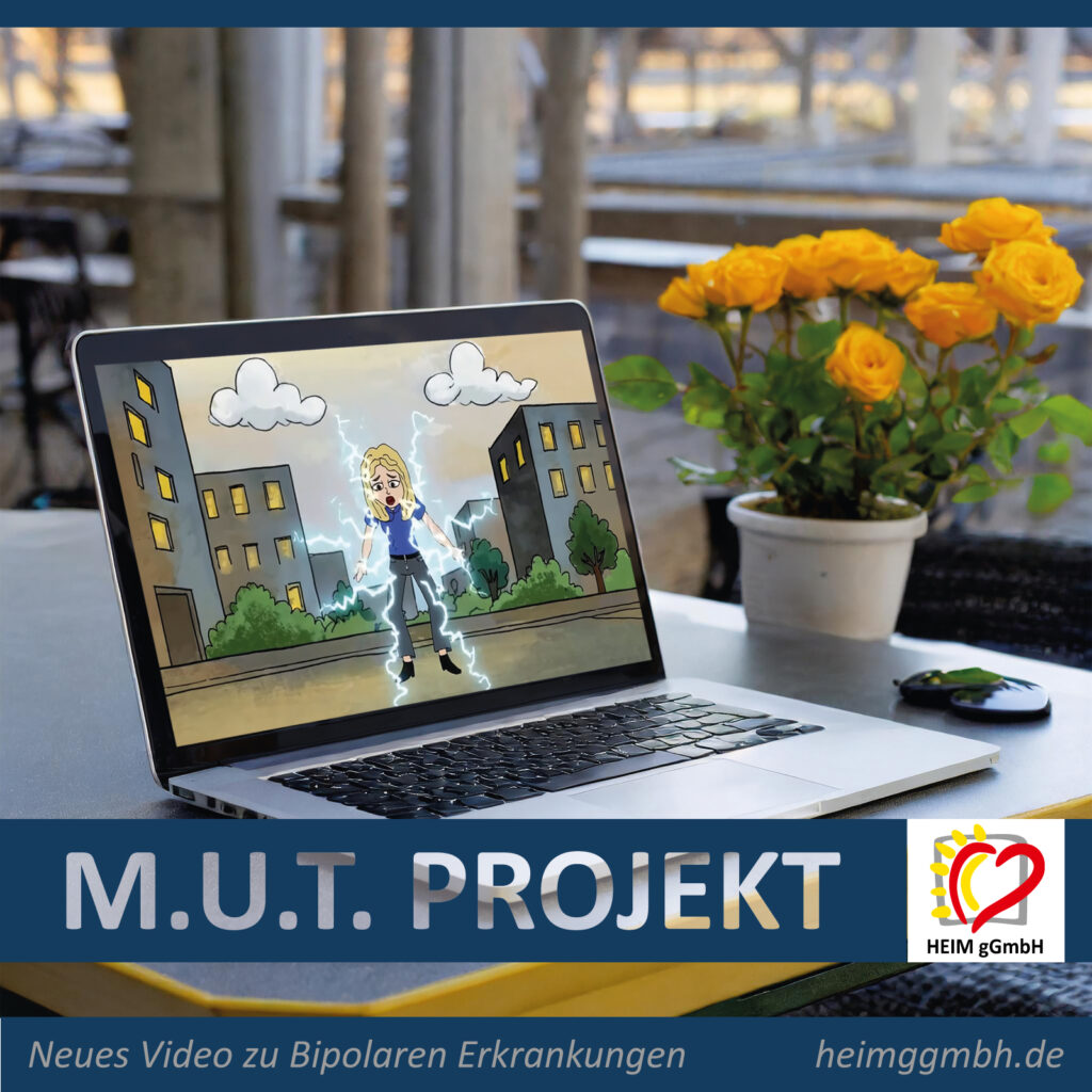 Bipolare Erkrankung - Momentaner Schwerpunkt des M.U.T. Projektes bei den Erklärvideos zu psychischen Störungen