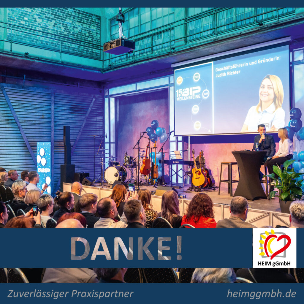 Seit vielen Jahren Partnerschule unseres Unternehmens - BIP Chemnitz gGmbH - HEIM gGmbH - Zuverlässigkeit, Engagement, Wertschätzung