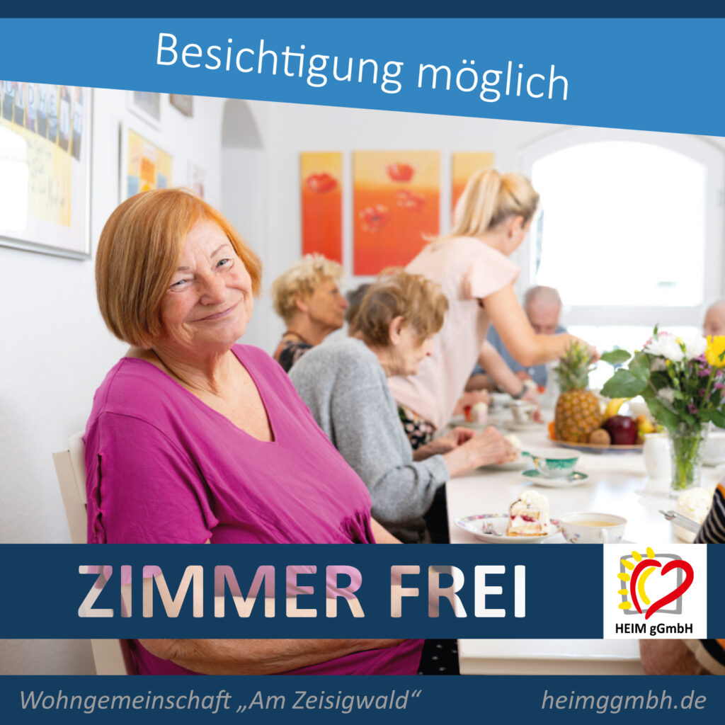 Wohngemeinschaft für Menschen mit beginnender Demenz - Wohngemeinschaft Am Zeisigwald - HEIM gGmbH - Zimmer frei