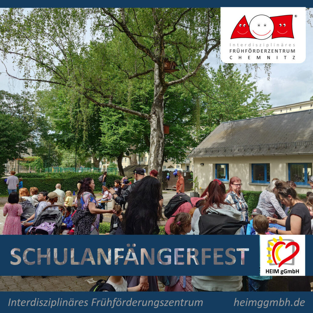 Schulanfängerfest 2026 im Interdisziplinären Frühförderzentrum IFZ der HEIM gGmbH in Chemnitz - immer wieder schön
