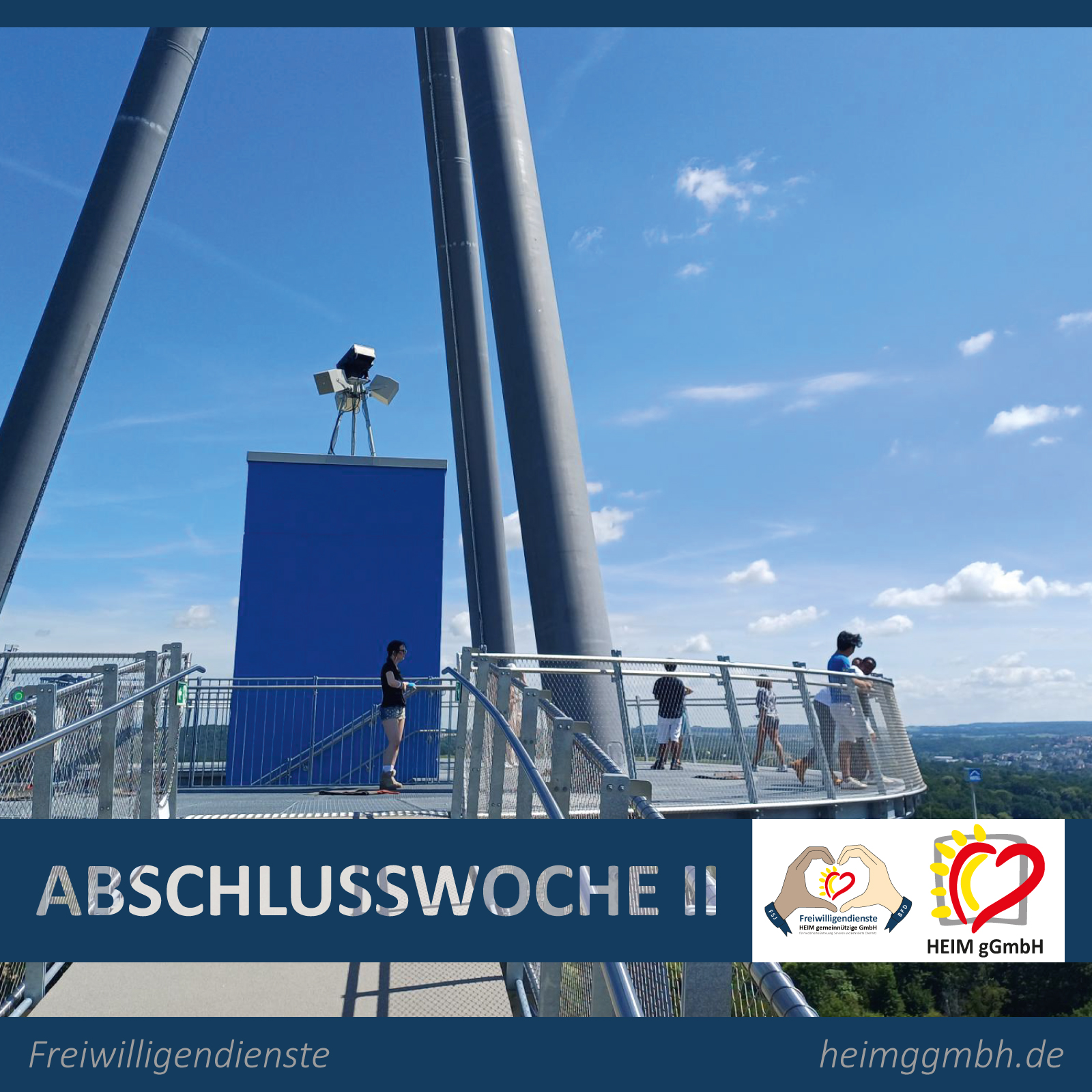 Freiwilligendienst der HEIM gGmbH - Abschlusswoche des Freiwilliges Soziales Jahres FSJ und des Bundesfreiwilligendienstes