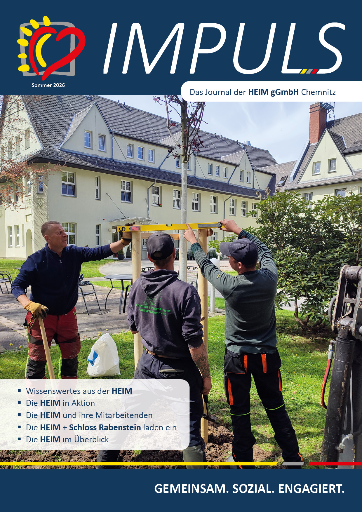 IMPULS Sommer 2026 Das Firmenjournal der HEIM gGmbH