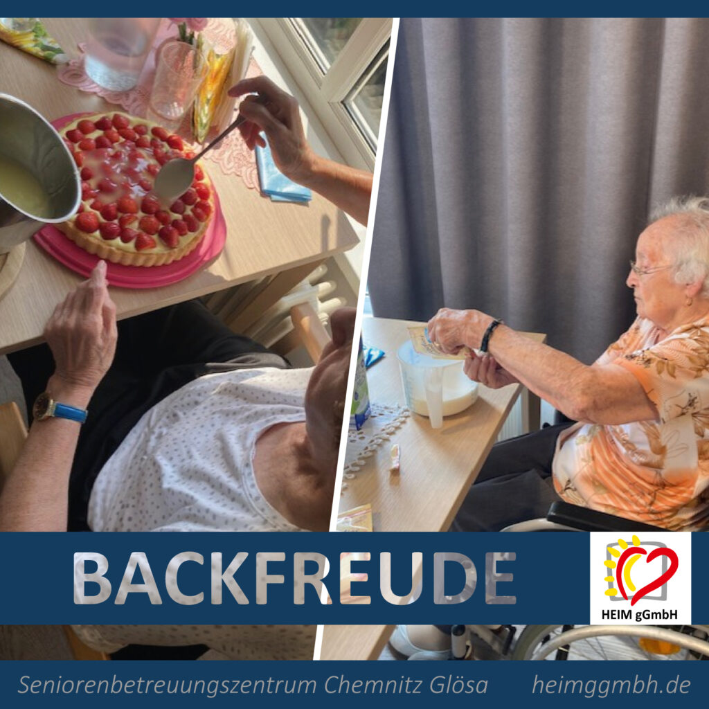 Und auch Backfreude in Glösa